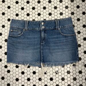 Denim Mini Skirt